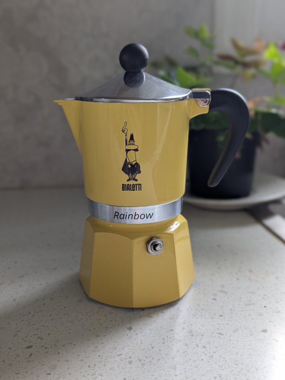 New Bialetti Rainbow Moka Express Yellow 💛
